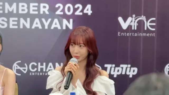 Potret Zuu saat press conference sebelum menggelar konser di Jakarta (Dok/Patricia Vianney)