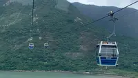 Ngong Ping 360, wisata cable car di Hong Kong untuk menuju ke Lantau Island. (Liputan6/Benedikta Miranti)