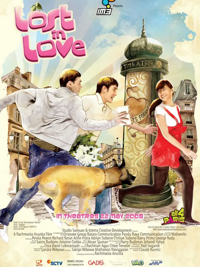 Poster film Lost In Love. (Foto: Dok. filmindonesia.or.id)
