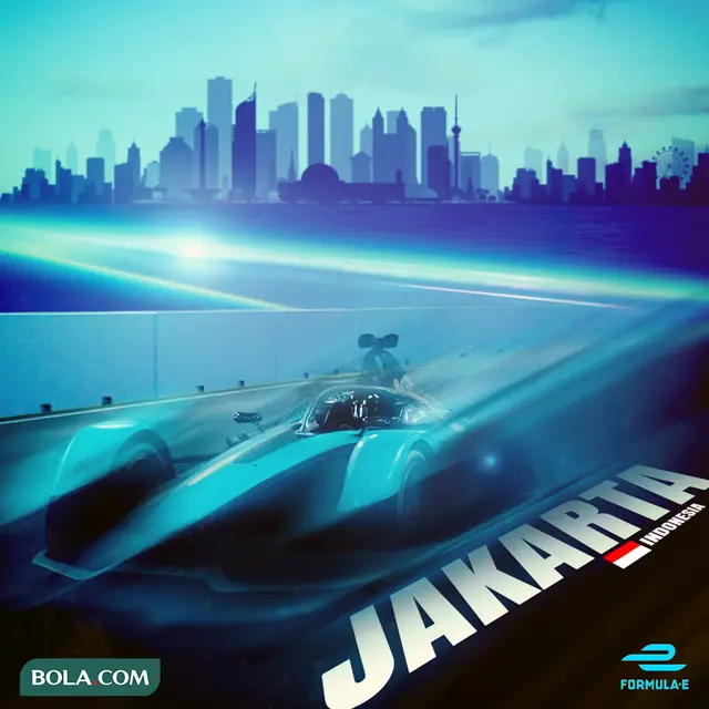 Formula-E - Ilustrasi Sirkuit Jakarta