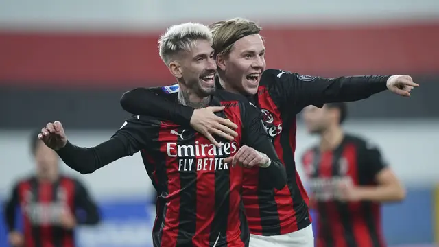 Foto Liga Italia: AC Milan Kokoh di Puncak Usai Taklukkan Sampdoria 2-1