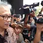 KPK memeriksa Komisaris Utama Bank Mandiri Hartadi Agus Sarwono (Liputan6.com/ Fachrur Rozie)
