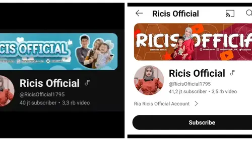 Ria Ricis Kedapatan Ganti Banner Halaman YouTube-nya, Sekarang Tak Ada  Teuku Ryan - ShowBiz Liputan6.com