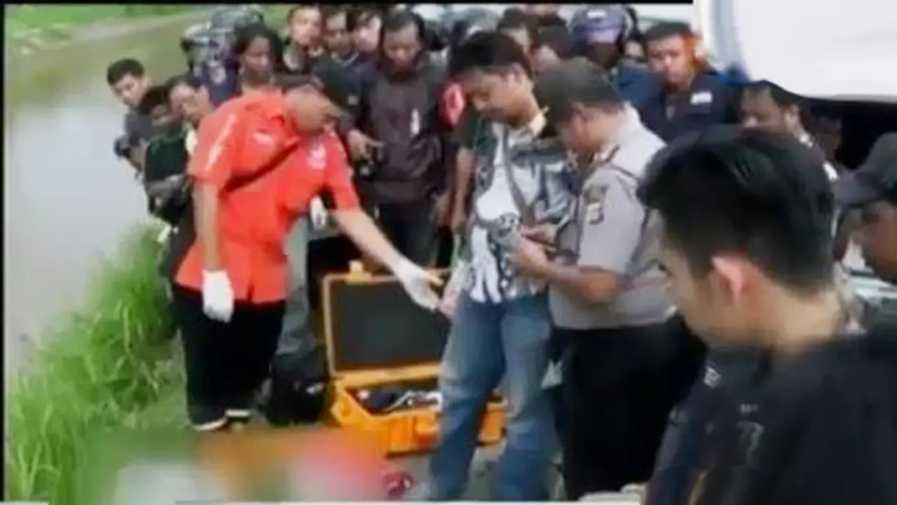 VIDEO: 2 Mayat di Selokan Gemparkan Warga Sleman 