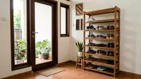 6 Model Rak Sepatu Berventilasi di Area Pintu Masuk Rumah, Rapi dan Tidak Pengap