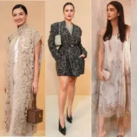 Selebritis Padukan Busana Lokal dengan Tas Branded Puluhan hingga Ratusan Juta. [@saptodjojokartiko]