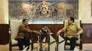 Ketua DPD, Irman Gusman menerima Pengurus Badan Musyawarah Antar Gereja-Gereja (Bamag) Nasional di Jakarta, Senin (22/12/2014).(Liputan6.com/Andrian M Tunay)