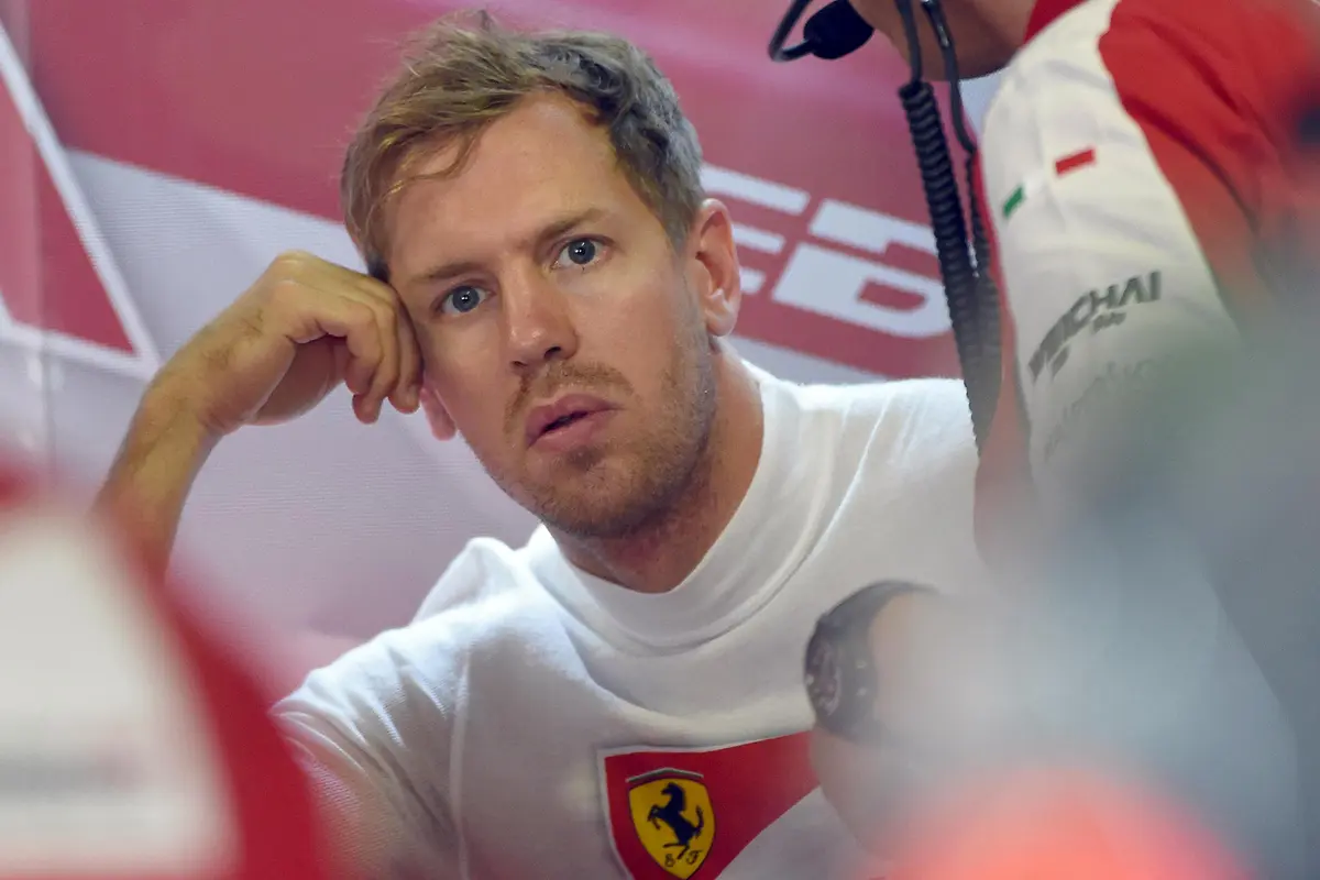 Sebastian Vettel (EPA/Daniel Dal Zennaro)