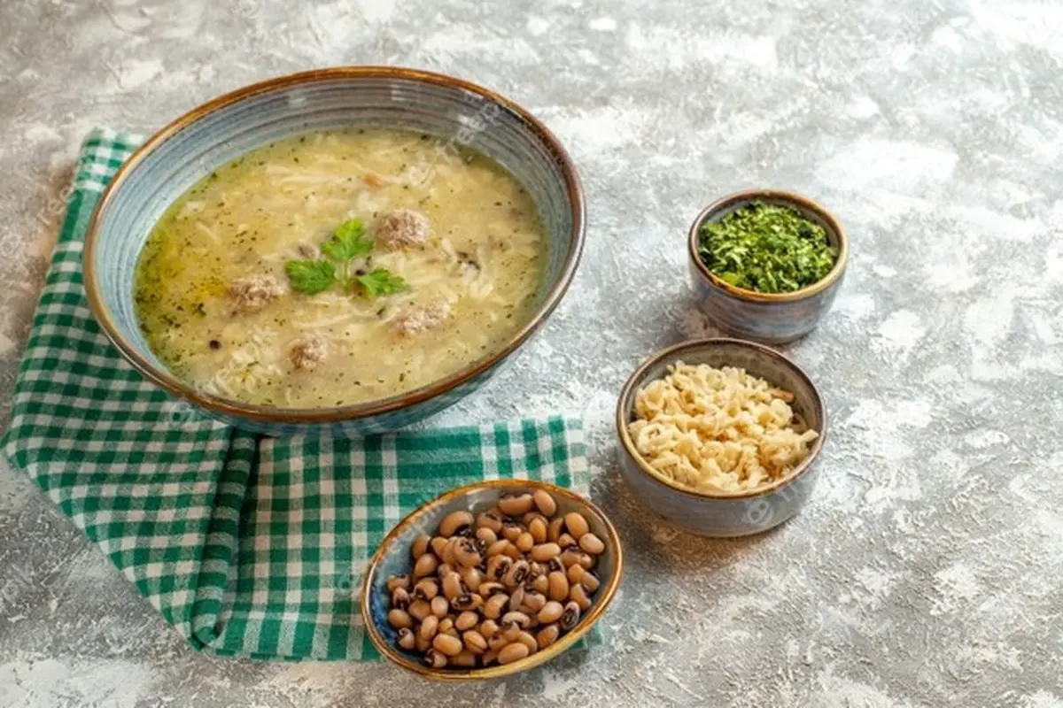 Ilustrasi makanan bubur, bubur Suro