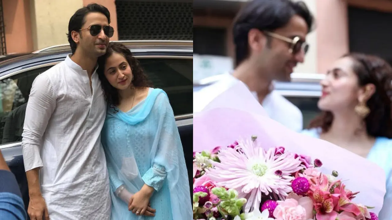 Momen Pernikahan Shaheer Sheikh dan Ruchika Kapoor