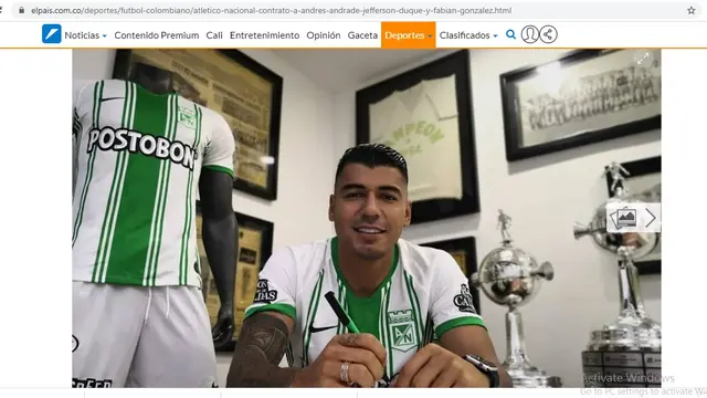 Tangkapan layar artikel di elpasi.com.
