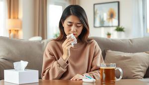 ciri-ciri flu ©Ilustrasi dibuat AI