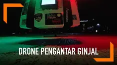 Sebuah universitas di Amerika Serikat melakukan misi bersejarah dengan mengantarkan ginjal manusia melalui sebuah drone.