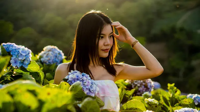 cantik sinar matahari