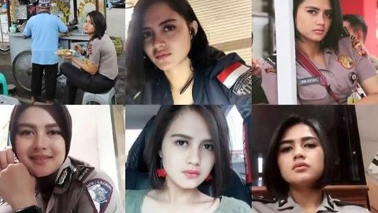 [Bintang] Deretan Polwan Cantik Indonesia yang Bikin Cowok Setanah Air Rela Ditilang