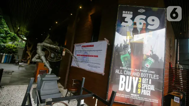 Izin Usaha Kafe Holywings Dicabut