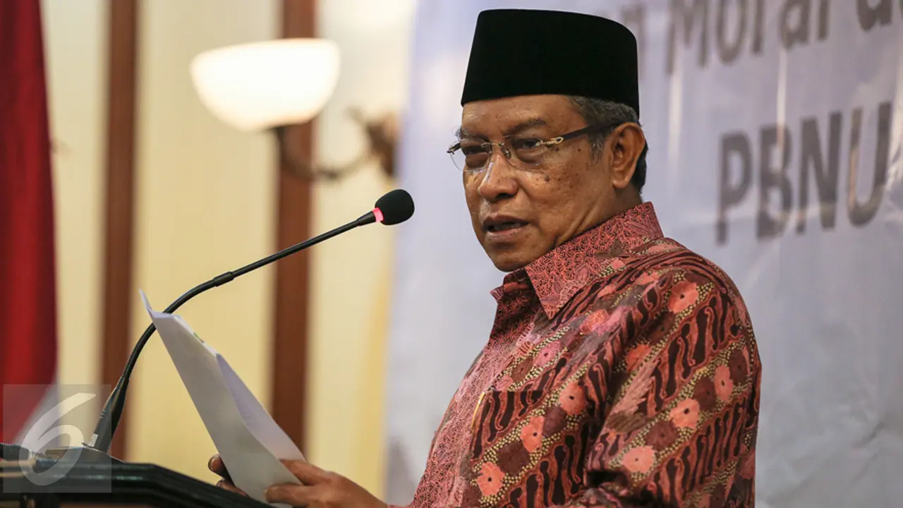 20151223- Ketua PBNU K.H. Said Aqil Siradj Paparan Refleksi Akhir Tahun NU-Jakarta-Faizal Fanani
