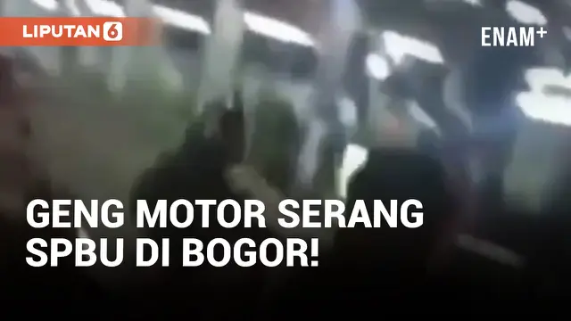 SPBU di Bogor 'Diserang' Sekelompok Remaja Diduga Geng Motor