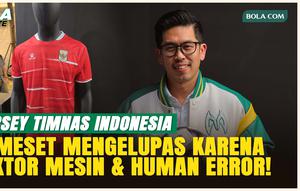 Jawaban Bos Kelme Indonesia soal Penyebab Nameset Jersey Timnas Indonesia Tidak Optimal