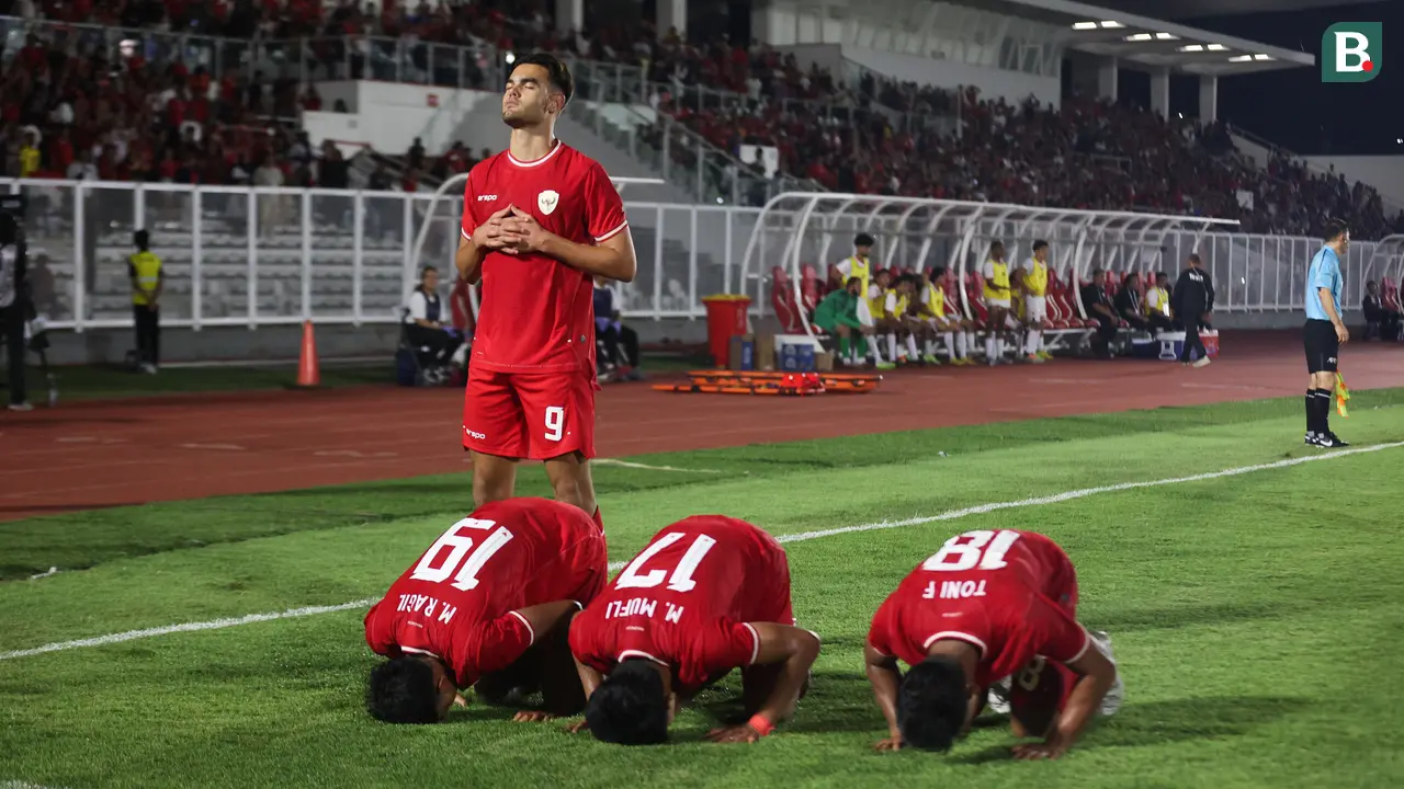 Foto: Gol Tunggal Jens Raven Bawa Timnas Indonesia U-20 Lolos ke Piala Asia U-20 2025
