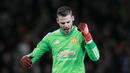 Setelah gagal pindah ke Real Madrid 2015, Kiper Manchester United, David De Gea kembali menjadi perbincangan dengan klub yang sama yaitu Real Madrid, kabarnya nila pemain ini berkisar €30 juta (euro) (Reuters/Jason Cairnduff)