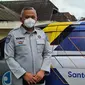 Kepala PT Jasa Raharja Cabang Utama Jawa Timur Hervanka Tri Dianto. (Dian Kurniawan/Liputan6.com)