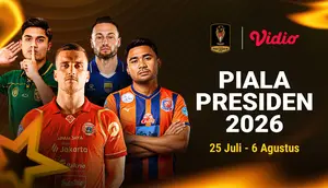 Live Piala Presiden 2026: Klub Indonesia dan Asia Tenggara Siap Bersaing di Vidio