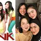Momen Reuni Girlband Blink yang Tetap Kompak. (Sumber: TikTok/febrastanty dan Instagram.com/agthpricilla)