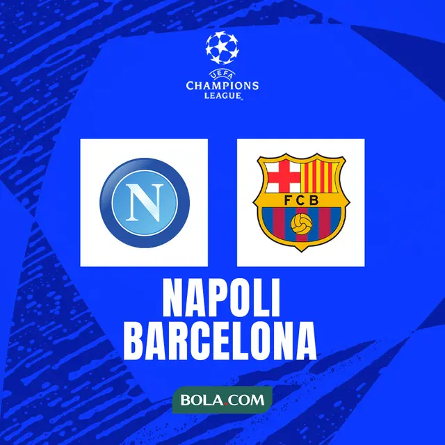 Liga Champions - Napoli Vs Barcelona