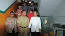 Gubernur DKI Jakarta Jokowi blusukan ke SMP Negeri 277 Jakarta, (23/9/14). (Liputan6.com/Herman Zakharia)