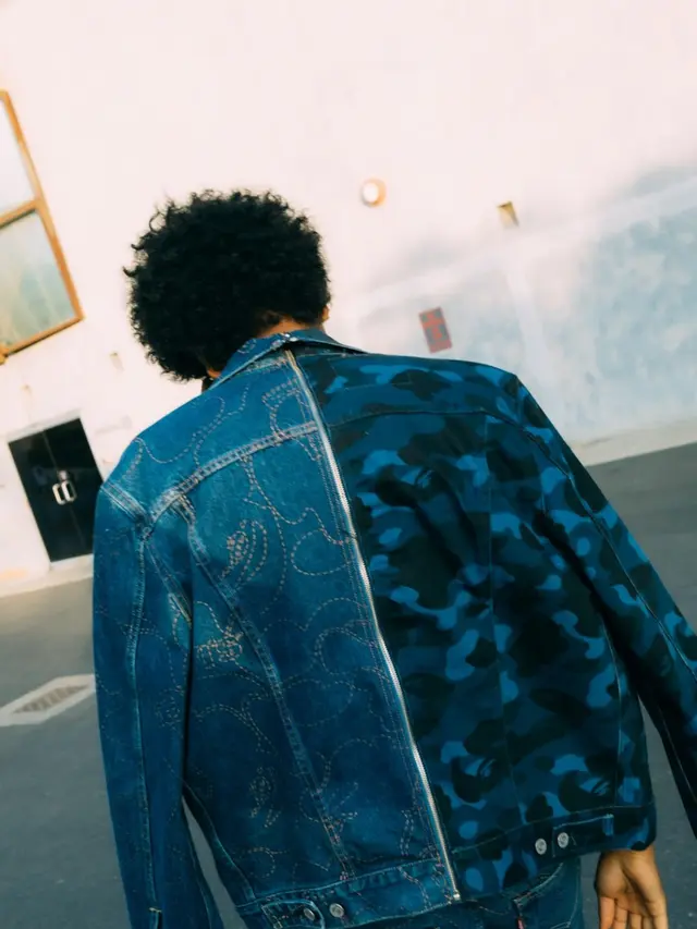 Levi's x BAPE Split Trucker Jackets