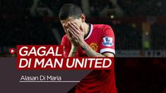 Berita video kegagalan Angel Di Maria saat berseragam Manchester United.
