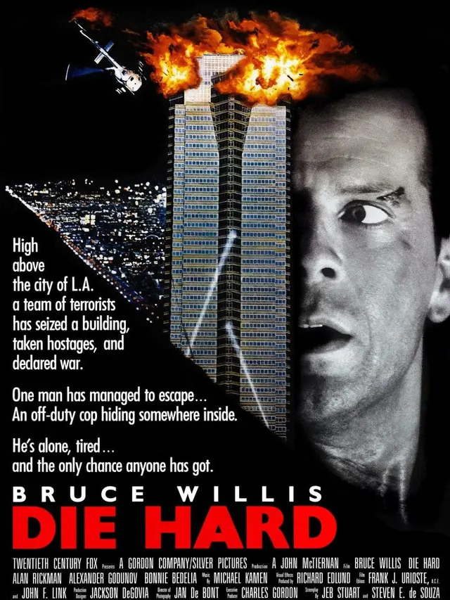 Bruce Willis dalam Die Hard. (Foto: Dok. 20th Century Fox/ IMDb)