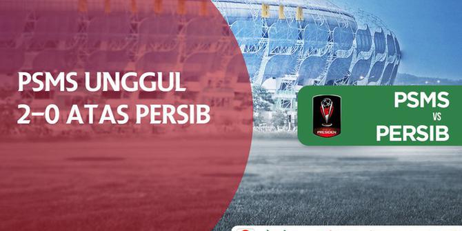 VIDEO: PSMS Medan Unggul 2-0 atas Persib Bandung