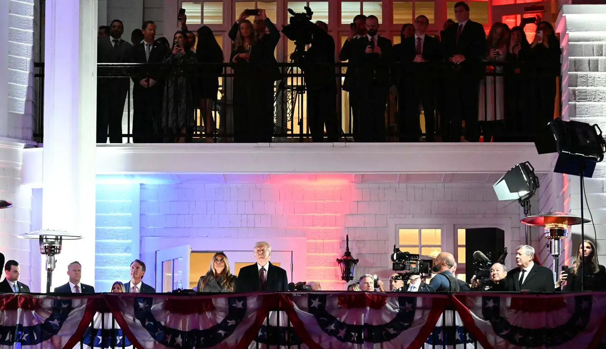 Pelantikan Presiden Amerika Serikat tahun ini menjadi yang ke-60 kalinya diselenggarakan sejak pertama kali digelar pada 1789. (Jim WATSON/AFP)