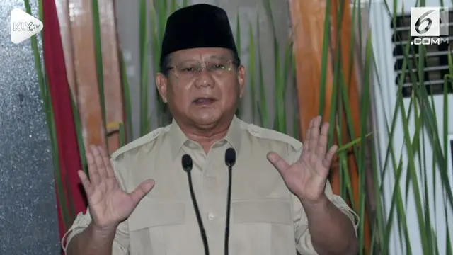 VIDEO: Prabowo Minta Maaf soal Tampang Boyolali