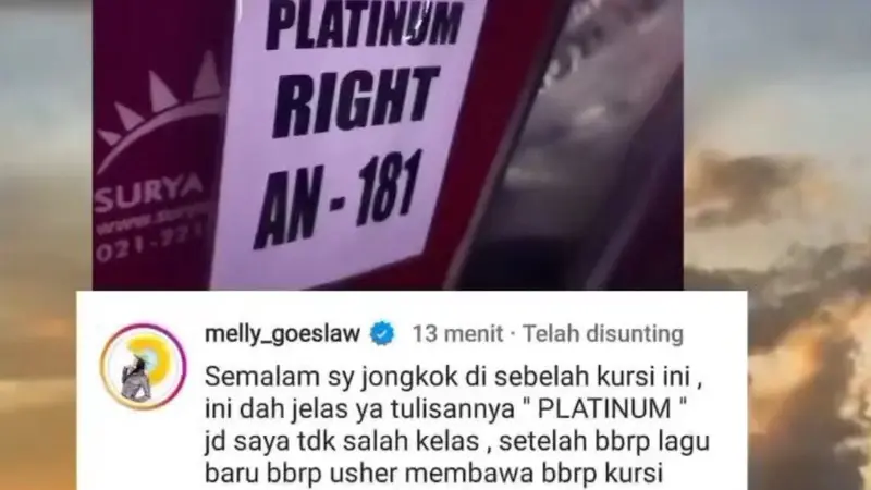 Penonton Konser Blackpink Banyak Berebut Kursi, Melly Goeslaw Ikut Jadi Korban