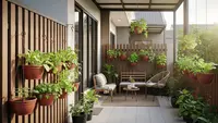 6 Desain Rumah Kecil 5x7 Meter dengan Kebun Gantung, Maksimalkan Lahan Terbatas