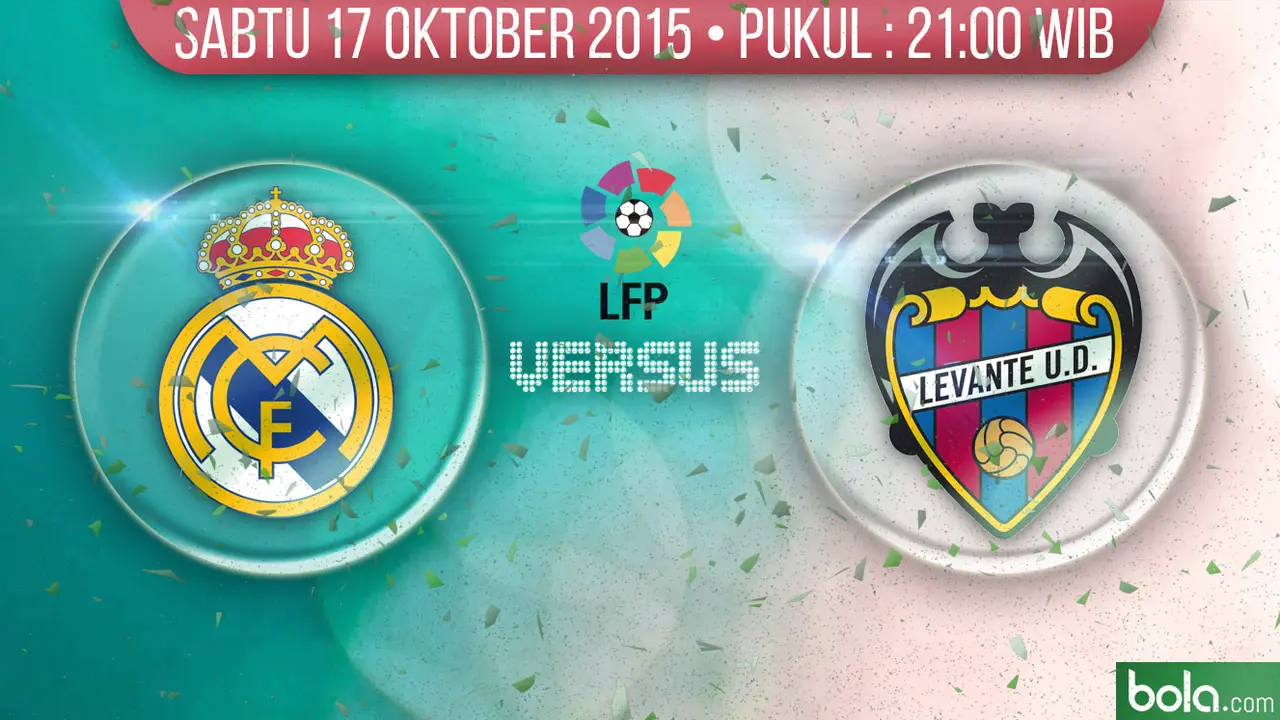 Real Madrid vs Levante (Bola.com/samsul Hadi)