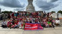 Komunitas Indonesia di Inggris Raya menggelar Parade Kebaya di London