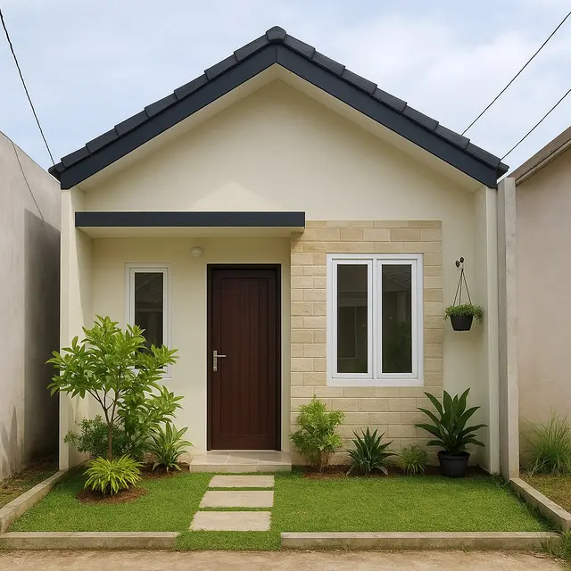 Inspirasi Rumah Sederhana Rp100 Jutaan di Lahan Terbatas