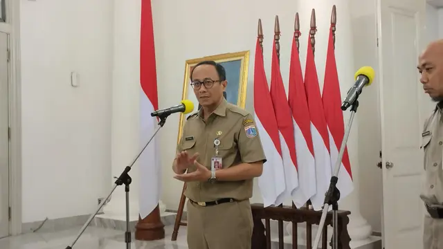 Asisten Pembangunan dan Lingkungan Hidup Sekda DKI Jakarta Afan Adriansyah
