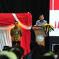 Wakil Presiden Jusuf Kalla (JK) meresmikan Pembukaan Festival Kebangsaan II 2019 di Universitas Muhammadiyah Malang, Sabtu (6/4/2019).