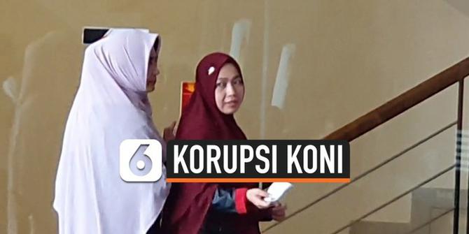 VIDEO: Istri Eks Menpora Imam Nahrawi Diperiksa KPK