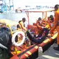 Evakuasi korban Lion Air JT 610 yang jatuh di Tanjung Karawang. (Merdeka.com)