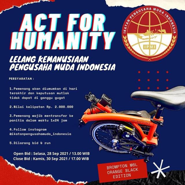 Lelang Kemanusiaan IPMI (https://www.instagram.com/p/CUWpbX2v2JW/)