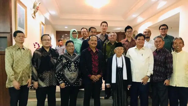 KH Ma'ruf Amin di Singapura