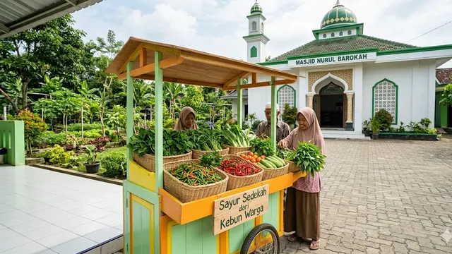 Ide Kebun Sayur untuk Sedekah Warga/Gemini