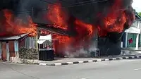 Detik-Detik Tragis Ibu Hamil dan 2 Anaknya Tewas Terjebak Kebakaran Toko Kelontong