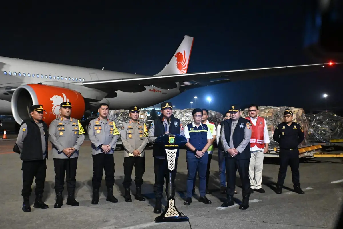 Kemenkes dan Polri Kirim 26,5 Ton Bantuan untuk Palestina